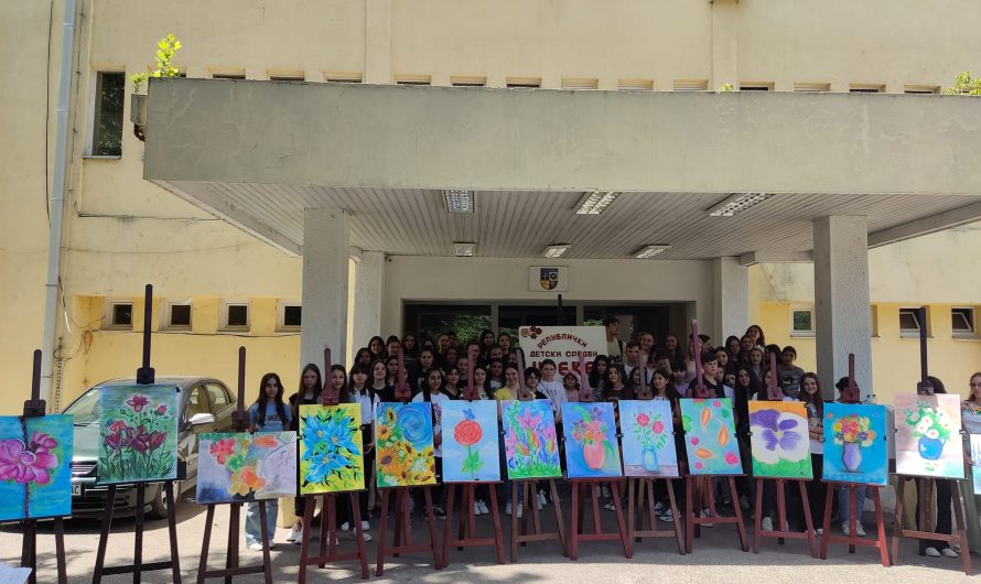 Две први награди на младинска ликовна средба „Цвеќе 2022“ за Училиштето за цртање и сликање при НУЦК „Бели Мугри“ – Кочани