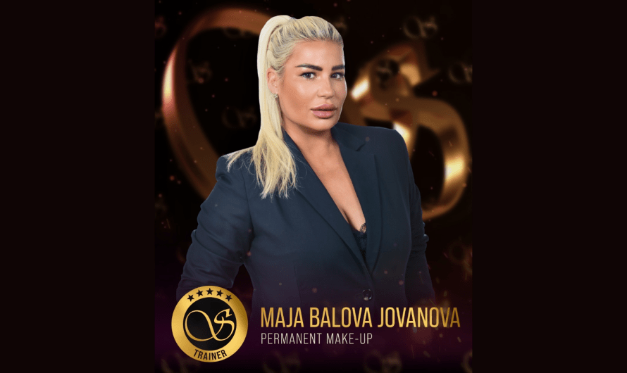 Маја Балова – прв сертифициран интернационален Permanent Make-Up тренер во Македонија
